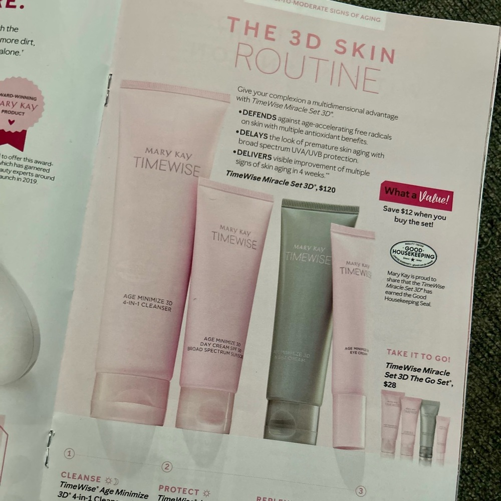 Mary Kay “Original” Time-wise 3D Set - Picture 2 of 2